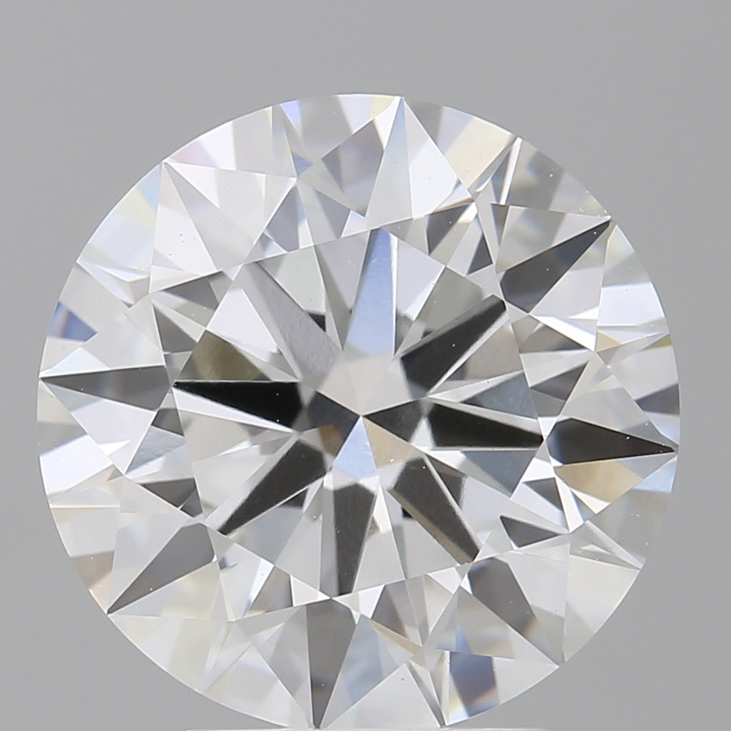 4.03 Carat Round Shaped, Ideal Cut, E Color, VVS2 Clarity, IGI Certified Lab Grown Diamond