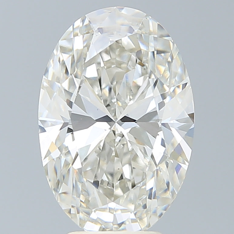 4.73 Carat Oval Shaped, Ideal Cut, H Color, VS1 Clarity, IGI Certified Lab Grown Diamond