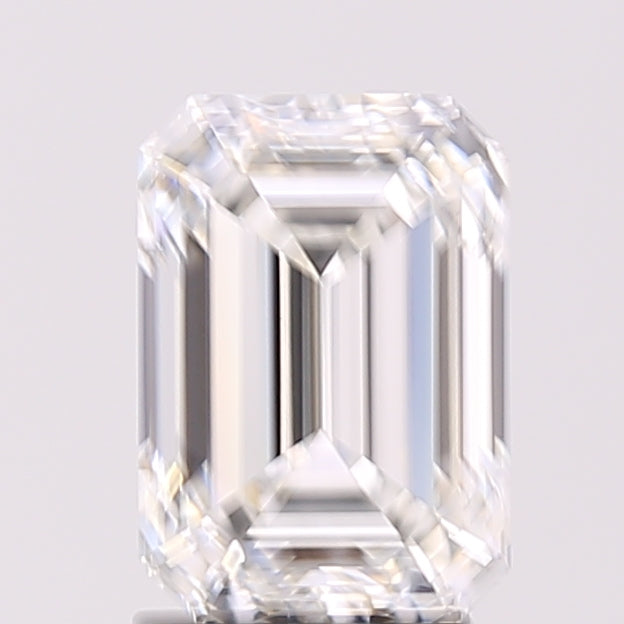 2.58 Carat Emerald Shaped, Ideal Cut, E Color, VVS2 Clarity, IGI Certified Lab Grown Diamond