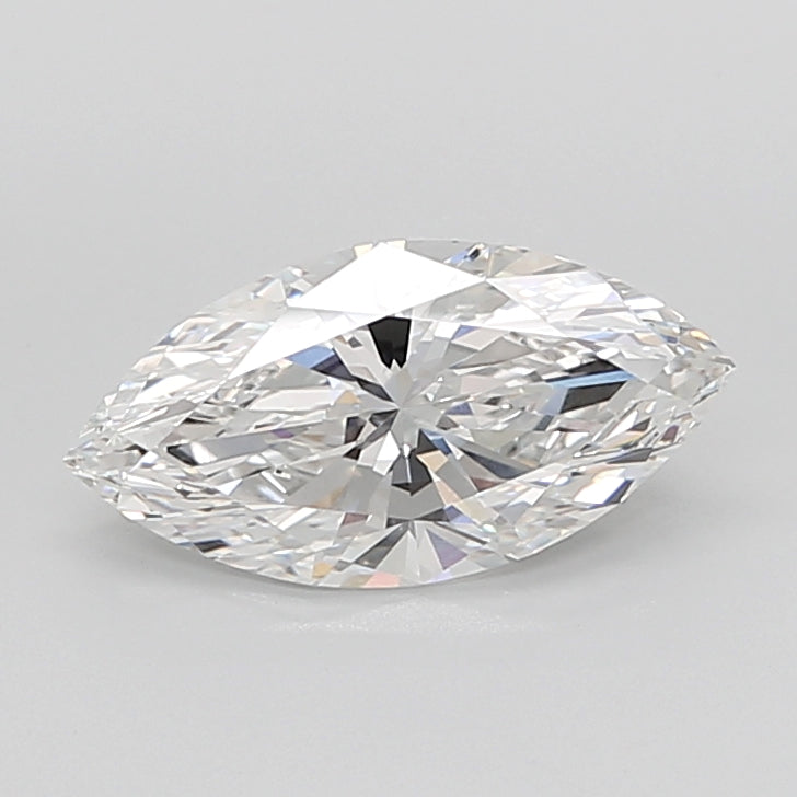 4.05 Carat Marquise Shaped, Ideal Cut, E Color, VVS2 Clarity, IGI Certified Lab Grown Diamond