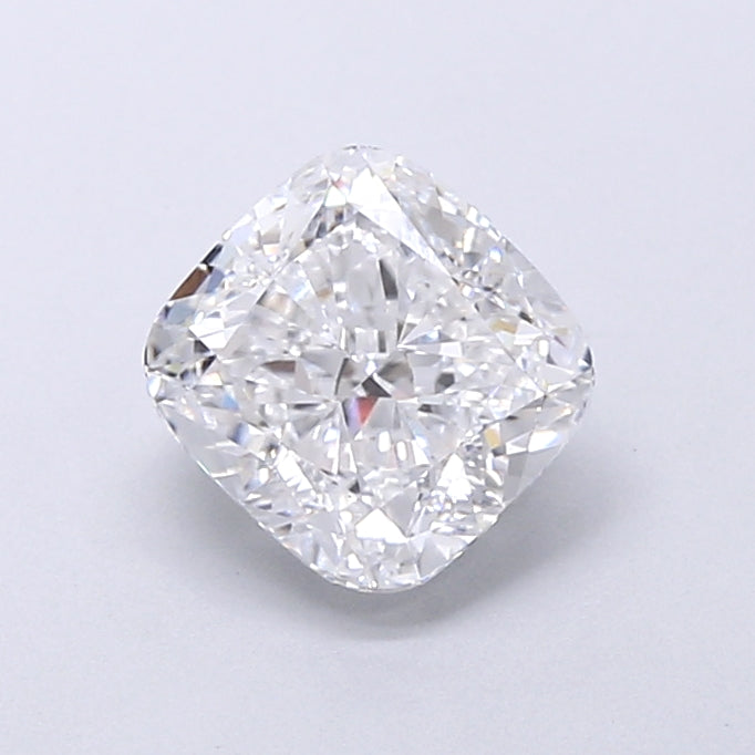 1.70 Carat Cushion Shaped, Very Good Cut, D Color, VVS2 Clarity, IGI Certified Lab Grown Diamond