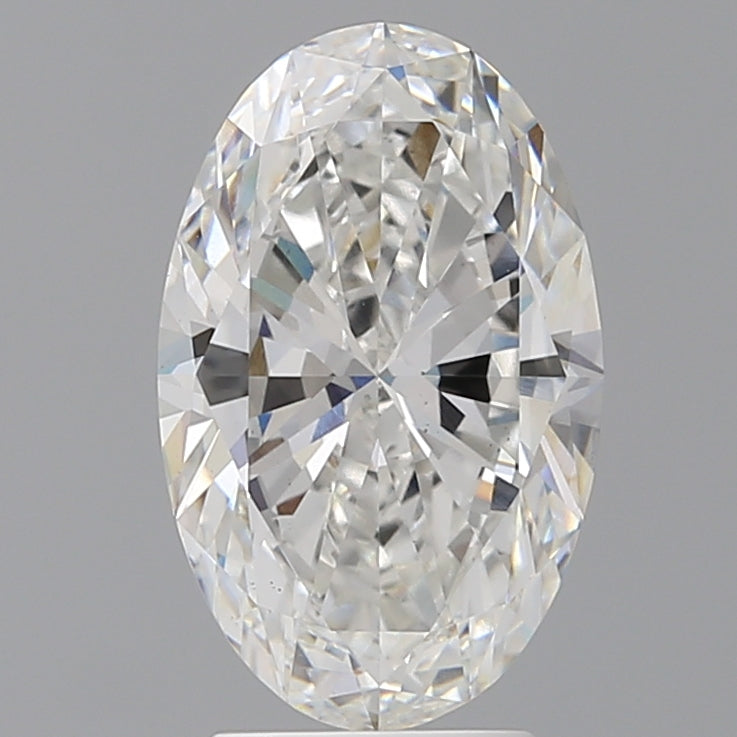 3.03 Carat Oval Shaped, Ideal Cut, E Color, VS1 Clarity, IGI Certified Lab Grown Diamond