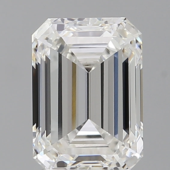 2.59 Carat Emerald Shaped, Ideal Cut, E Color, VVS2 Clarity, IGI Certified Lab Grown Diamond