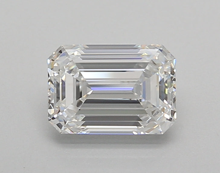 1.00 Carat Emerald Shaped, Very Good Cut, D Color, VVS2 Clarity, IGI Certified Lab Grown Diamond