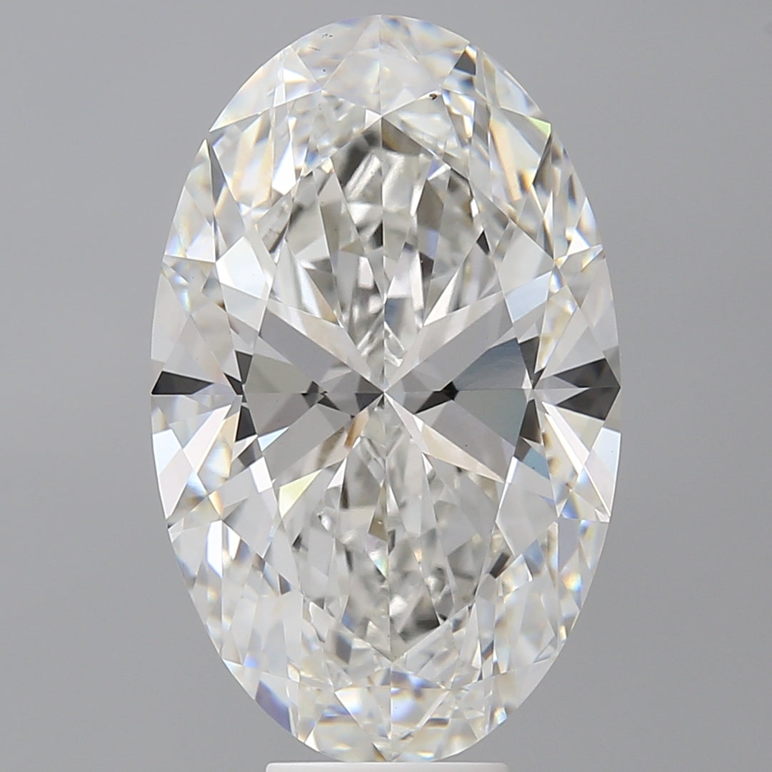 9.59 Carat Oval Shaped, Ideal Cut, F Color, VVS2 Clarity, IGI Certified Lab Grown Diamond