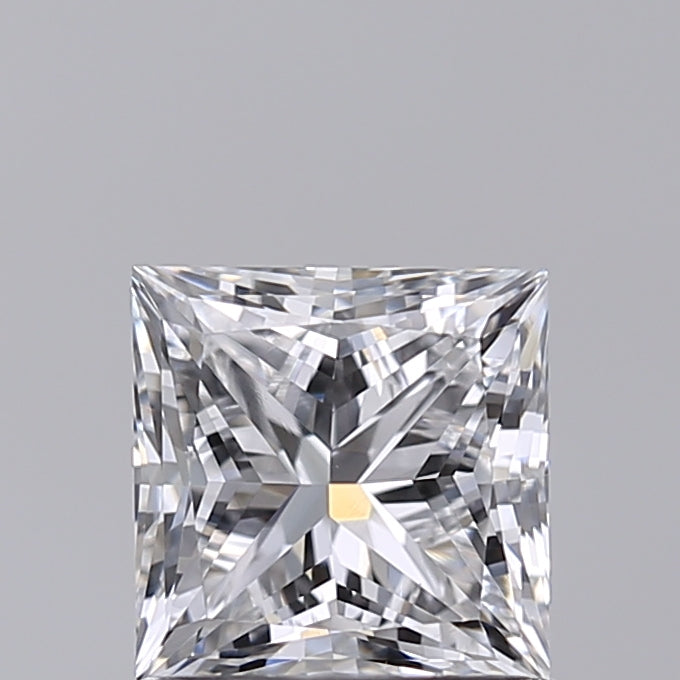 1.01 Carat Princess Shaped, Very Good Cut, E Color, VVS2 Clarity, IGI Certified Lab Grown Diamond