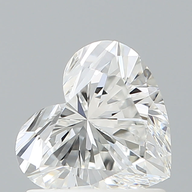 1.01 Carat Heart Shaped, Excellent Cut, E Color, VVS1 Clarity, IGI Certified Lab Grown Diamond