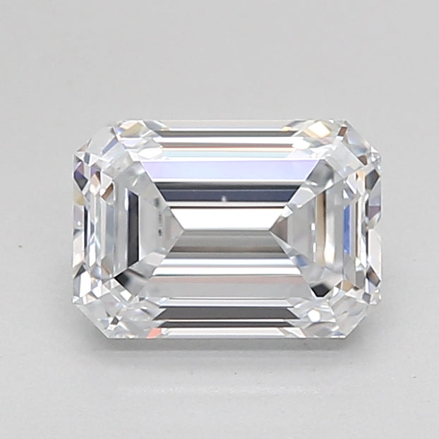 1.51 Carat Emerald Shaped, Ideal Cut, E Color, VVS2 Clarity, IGI Certified Lab Grown Diamond