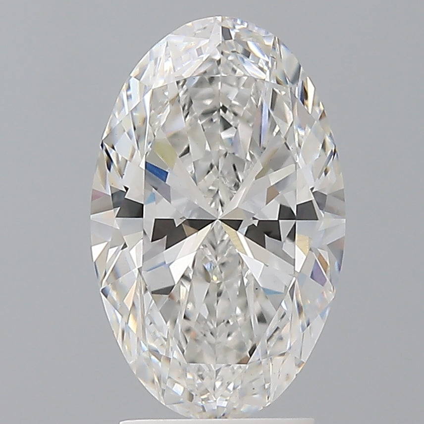 3.00 Carat Oval Shaped, Ideal Cut, F Color, VS1 Clarity, IGI Certified Lab Grown Diamond