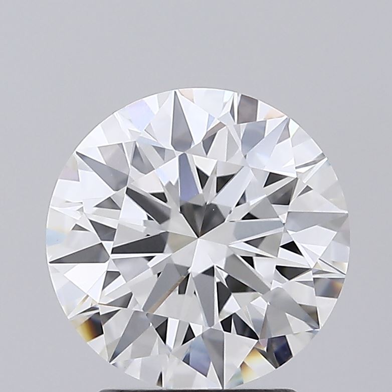 2.30 Carat Round Shaped, Ideal Cut, F Color, VVS2 Clarity, IGI Certified Lab Grown Diamond