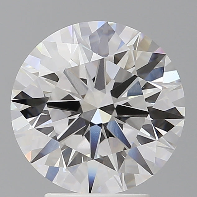 3.59 Carat Round Shaped, Ideal Cut, E Color, VVS2 Clarity, IGI Certified Lab Grown Diamond