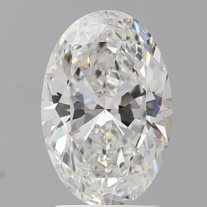 2.55 Carat Oval Shaped, Ideal Cut, E Color, VS1 Clarity, IGI Certified Lab Grown Diamond