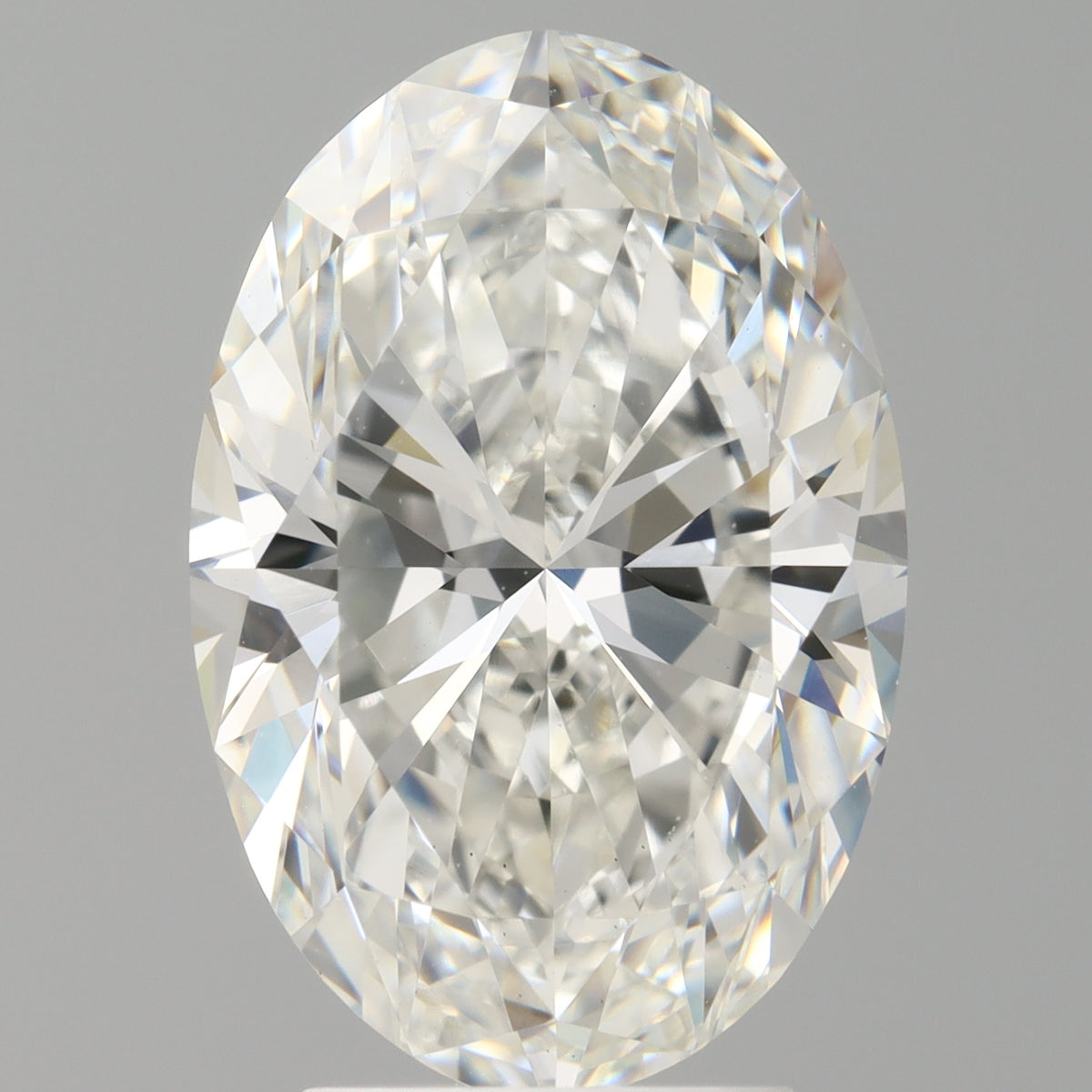 4.02 Carat Oval Shaped, Ideal Cut, F Color, VS1 Clarity, IGI Certified Lab Grown Diamond