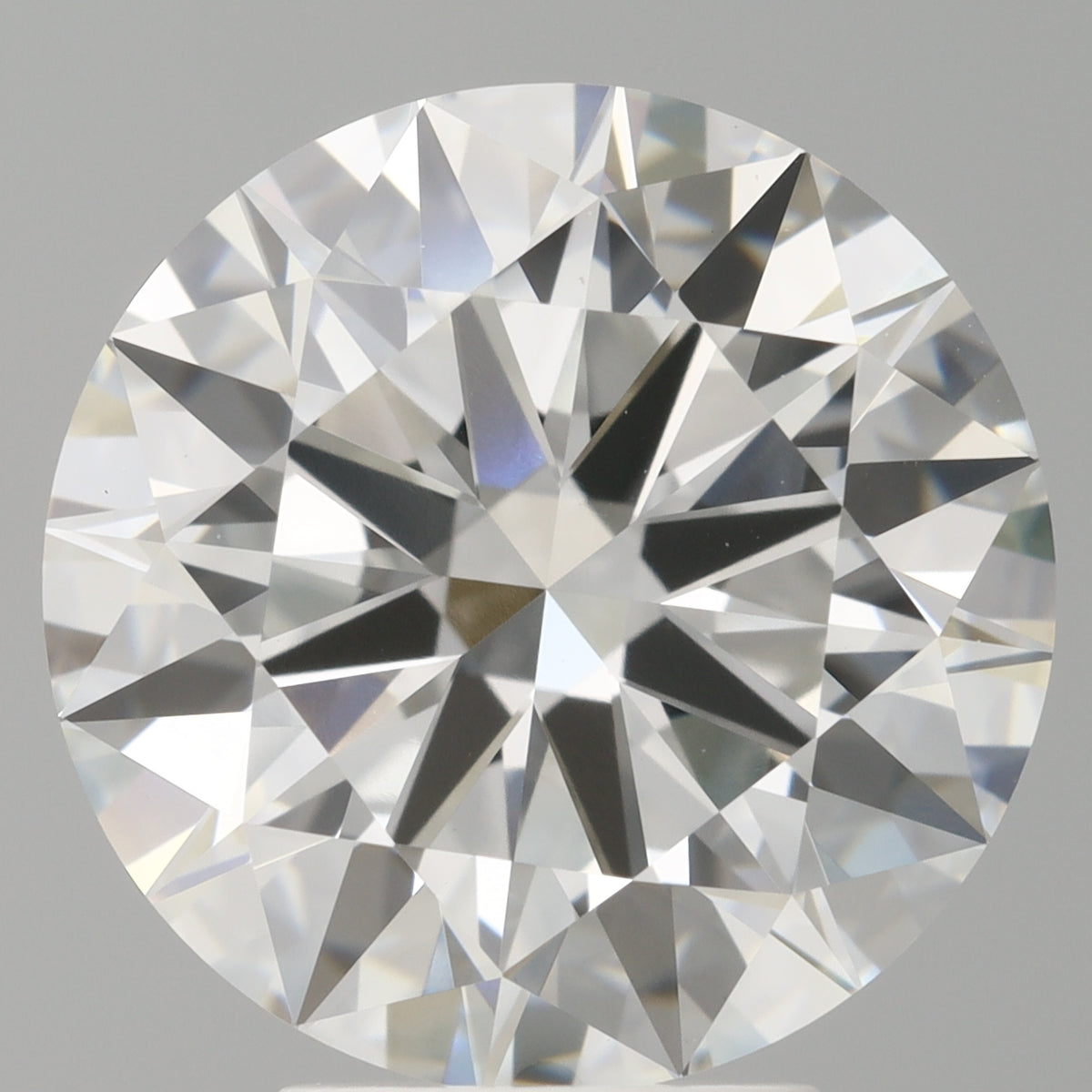 5.06 Carat Round Shaped, Ideal Cut, F Color, VVS2 Clarity, IGI Certified Lab Grown Diamond
