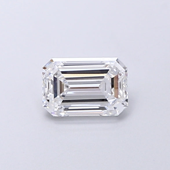 0.97 Carat Emerald Shaped, Very Good Cut, D Color, VVS2 Clarity, IGI Certified Lab Grown Diamond