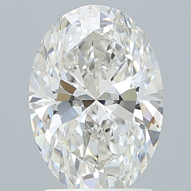2.18 Carat Oval Shaped, Ideal Cut, F Color, VVS2 Clarity, IGI Certified Lab Grown Diamond