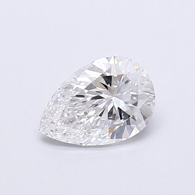 0.50 Carat Pear Shaped, Very Good Cut, D Color, VS1 Clarity, IGI Certified Lab Grown Diamond