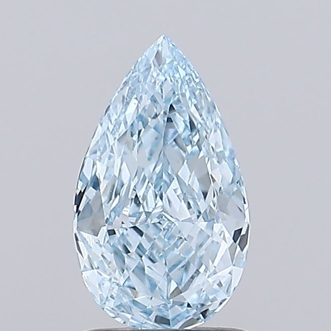 0.98 Carat Pear Shaped, Very Good Cut, VVS2 Clarity, IGI Certified Lab Grown Diamond