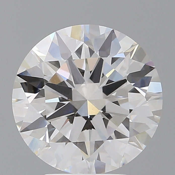 4.50 Carat Round Shaped, Ideal Cut, E Color, VVS2 Clarity, IGI Certified Lab Grown Diamond