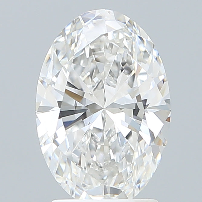 2.27 Carat Oval Shaped, Ideal Cut, E Color, VVS2 Clarity, IGI Certified Lab Grown Diamond