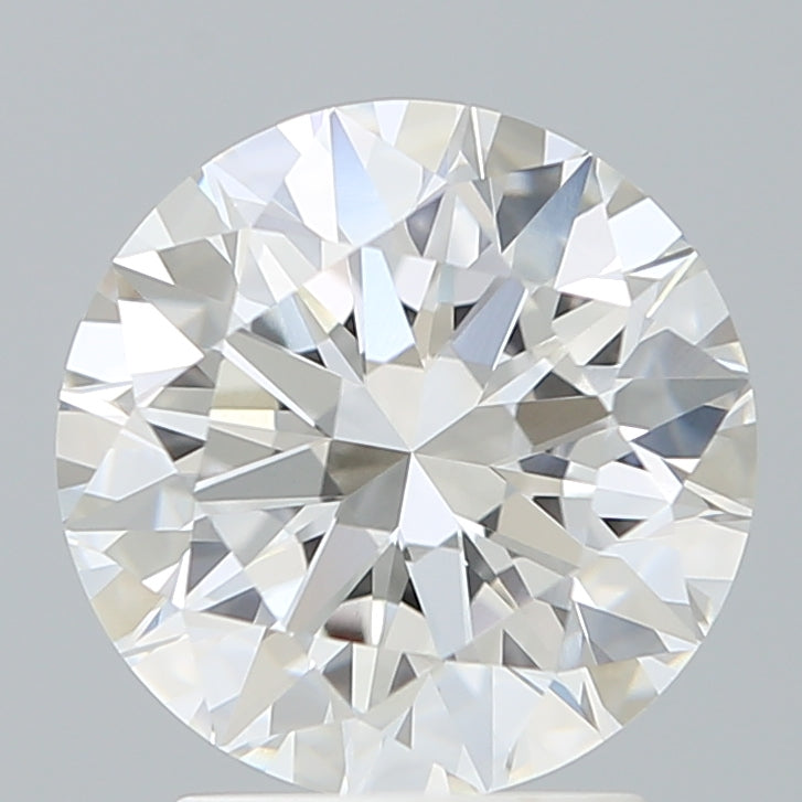 2.68 Carat Round Shaped, Excellent Cut, E Color, VVS2 Clarity, IGI Certified Lab Grown Diamond