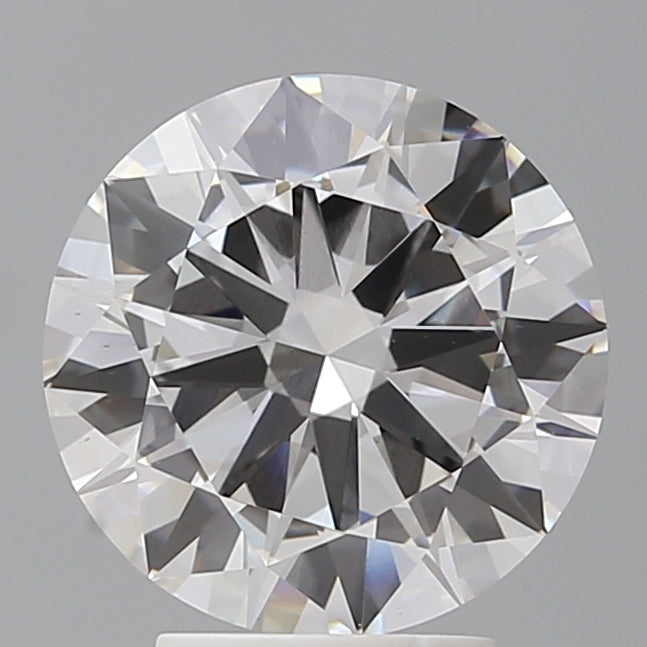 3.54 Carat Round Shaped, Excellent Cut, E Color, VS2 Clarity, IGI Certified Lab Grown Diamond