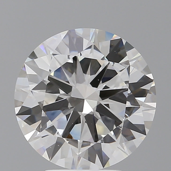 4.51 Carat Round Shaped, Excellent Cut, E Color, VVS2 Clarity, IGI Certified Lab Grown Diamond