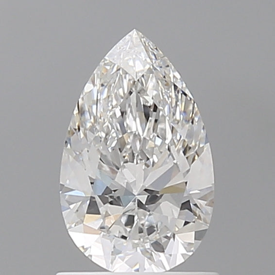 1.09 Carat Pear Shaped, Ideal Cut, E Color, VVS2 Clarity, IGI Certified Lab Grown Diamond