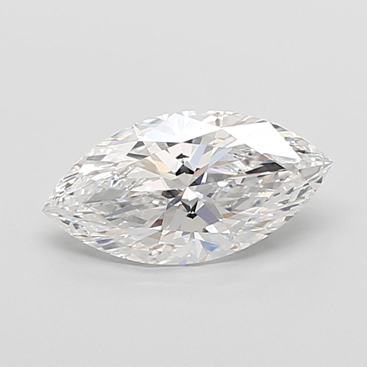 2.60 Carat Marquise Shaped, Ideal Cut, E Color, VVS2 Clarity, IGI Certified Lab Grown Diamond