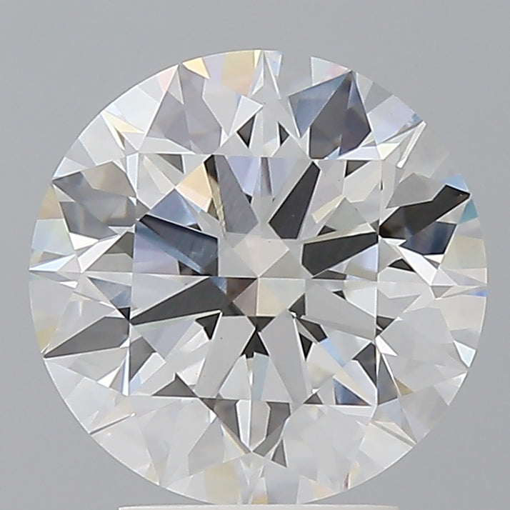 3.53 Carat Round Shaped, Ideal Cut, E Color, VVS2 Clarity, IGI Certified Lab Grown Diamond