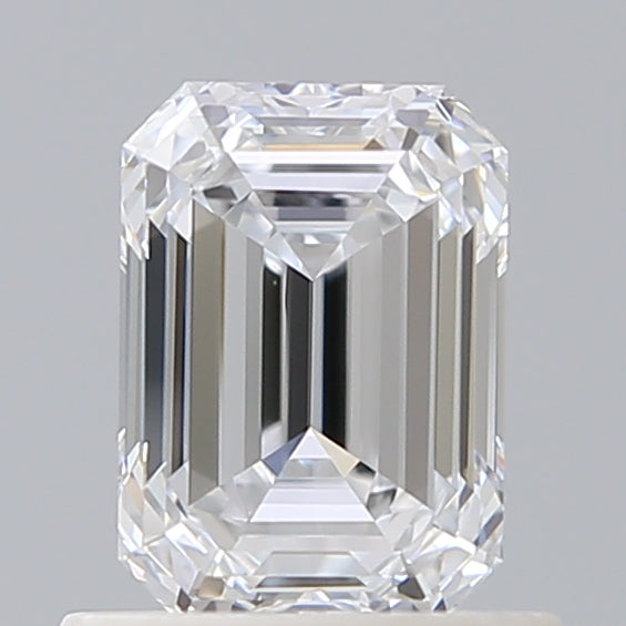 0.91 Carat Emerald Shaped, Ideal Cut, E Color, VS1 Clarity, IGI Certified Lab Grown Diamond