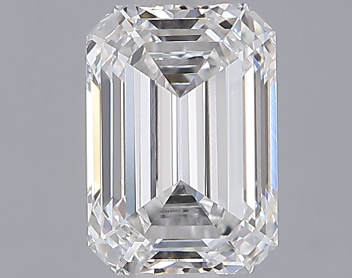 1.53 Carat Emerald Shaped, Ideal Cut, E Color, VVS2 Clarity, IGI Certified Lab Grown Diamond