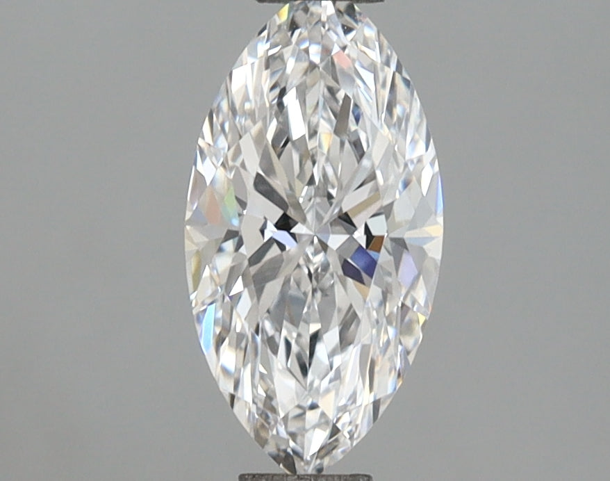 1.01 Carat Marquise Shaped, Excellent Cut, D Color, VVS2 Clarity, IGI Certified Lab Grown Diamond