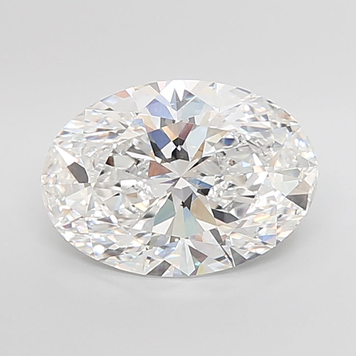 8.06 Carat Oval Shaped, Ideal Cut, E Color, VVS2 Clarity, IGI Certified Lab Grown Diamond