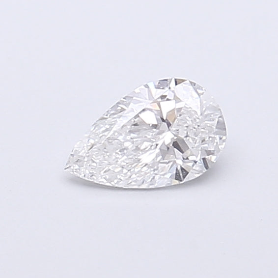 0.32 Carat Pear Shaped, Very Good Cut, D Color, VVS2 Clarity, IGI Certified Lab Grown Diamond