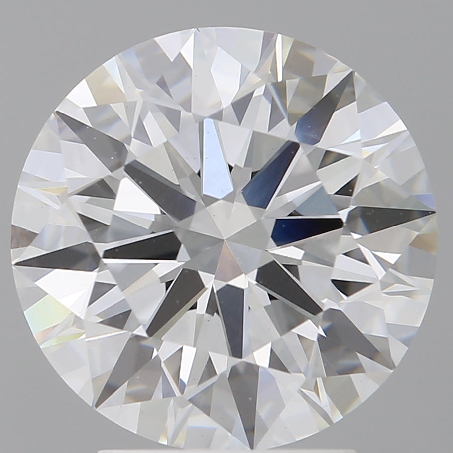 3.60 Carat Round Shaped, Ideal Cut, E Color, VVS2 Clarity, IGI Certified Lab Grown Diamond