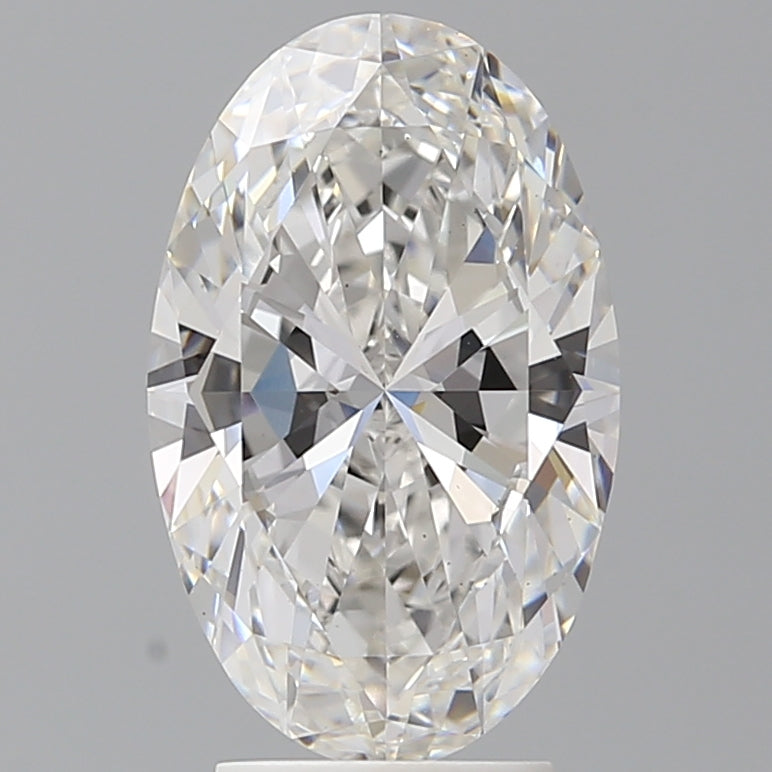 3.52 Carat Oval Shaped, Ideal Cut, E Color, VS1 Clarity, IGI Certified Lab Grown Diamond