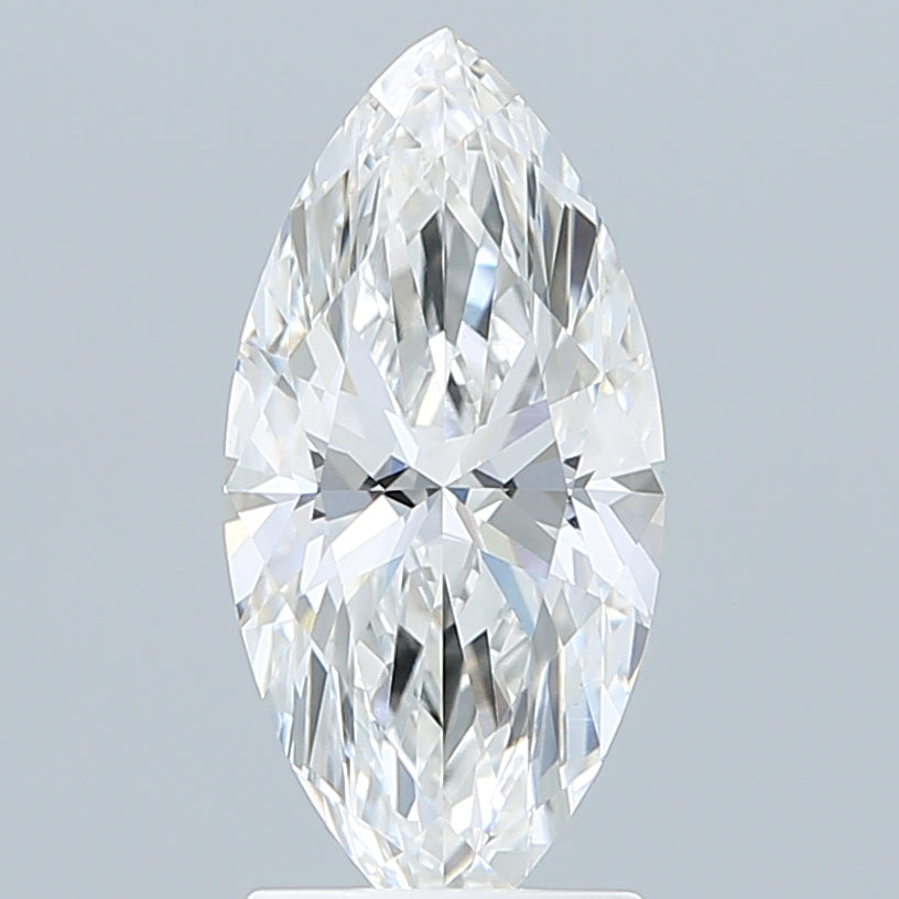2.07 Carat Marquise Shaped, Ideal Cut, E Color, VVS2 Clarity, IGI Certified Lab Grown Diamond