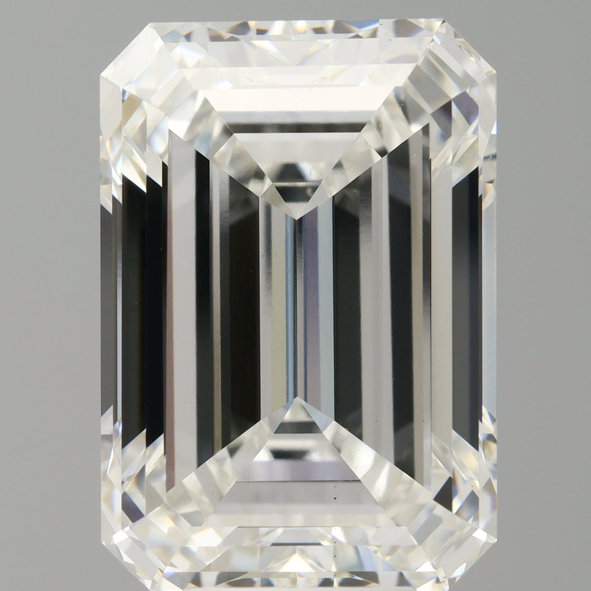 9.02 Carat Emerald Shaped, Ideal Cut, F Color, VS1 Clarity, IGI Certified Lab Grown Diamond