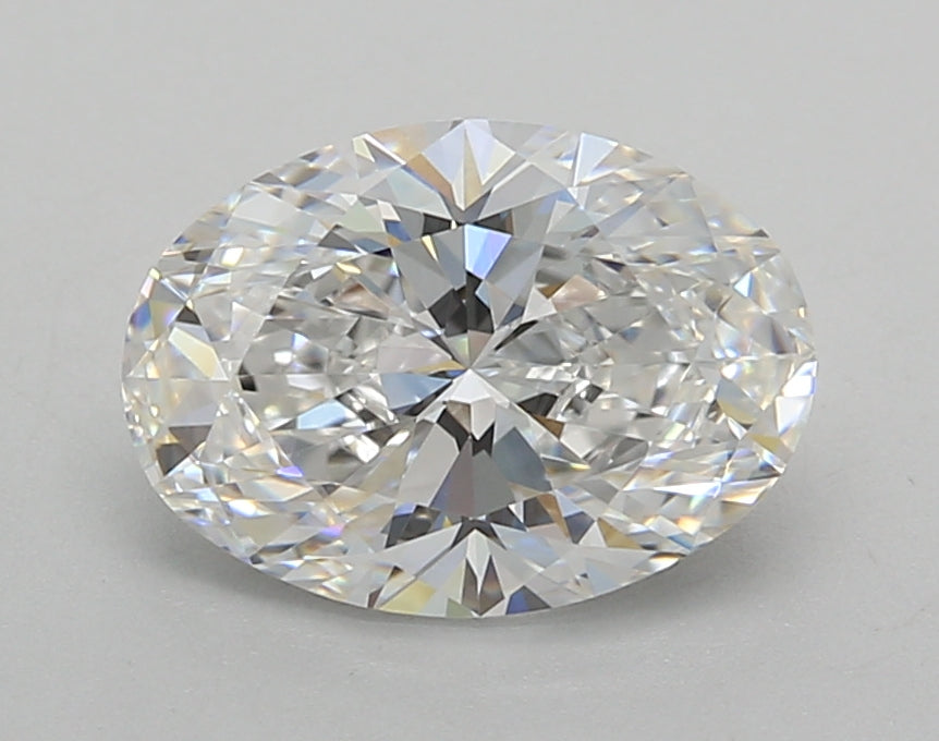 2.02 Carat Oval Shaped, Excellent Cut, E Color, VVS2 Clarity, IGI Certified Lab Grown Diamond