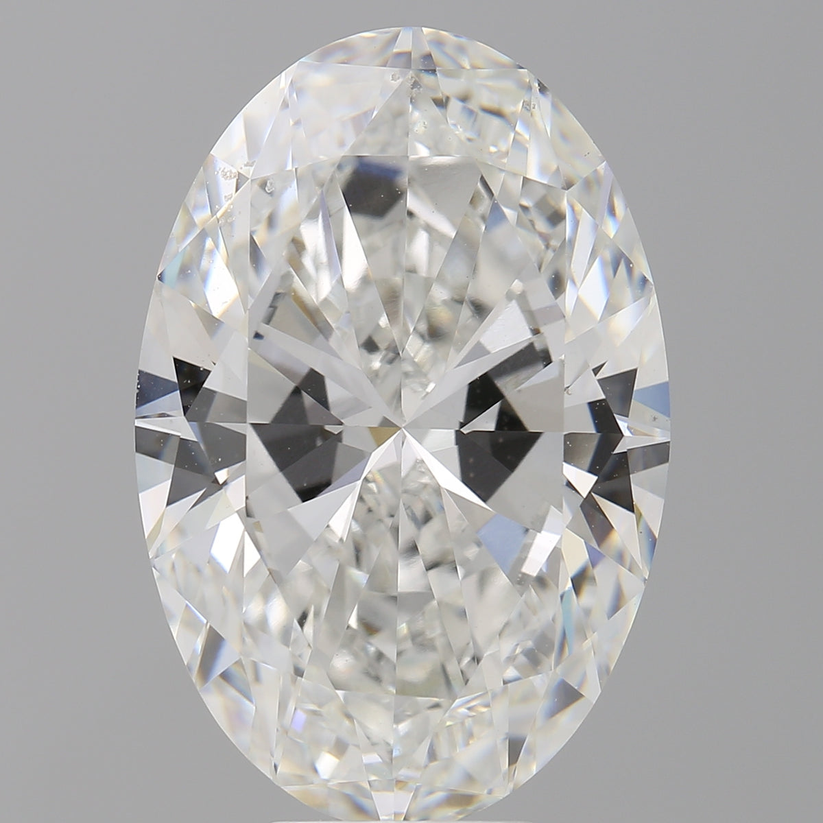 9.99 Carat Oval Shaped, Ideal Cut, F Color, VVS2 Clarity, IGI Certified Lab Grown Diamond