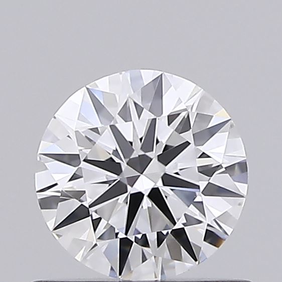 0.53 Carat Round Shaped, Ideal Cut, D Color, VVS2 Clarity, IGI Certified Lab Grown Diamond