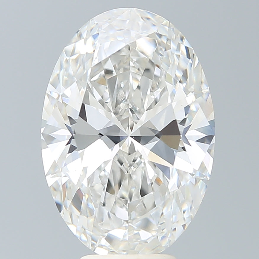 6.43 Carat Oval Shaped, Ideal Cut, G Color, VS1 Clarity, IGI Certified Lab Grown Diamond