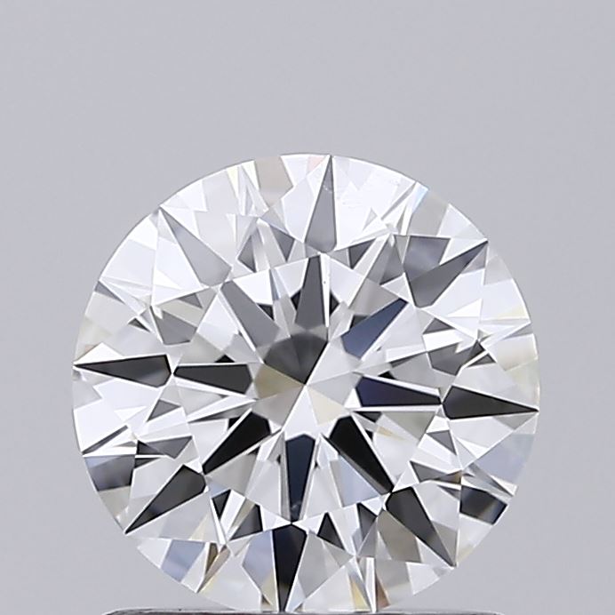 1.02 Carat Round Shaped, Ideal Cut, D Color, VS1 Clarity, IGI Certified Lab Grown Diamond