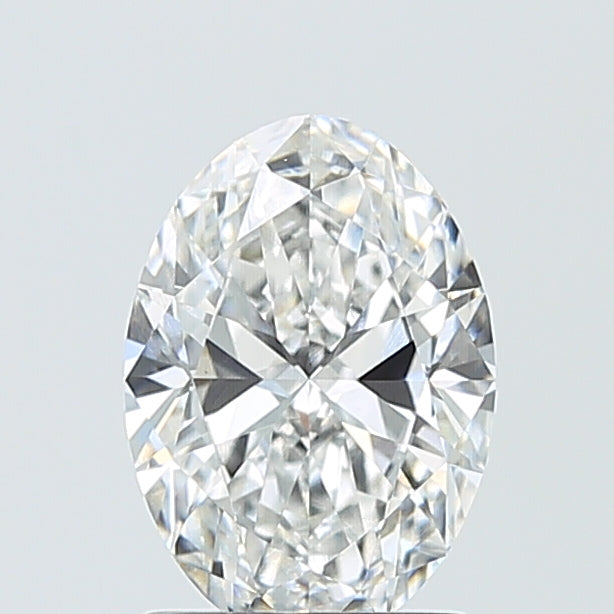 1.54 Carat Oval Shaped, Ideal Cut, E Color, VVS2 Clarity, IGI Certified Lab Grown Diamond