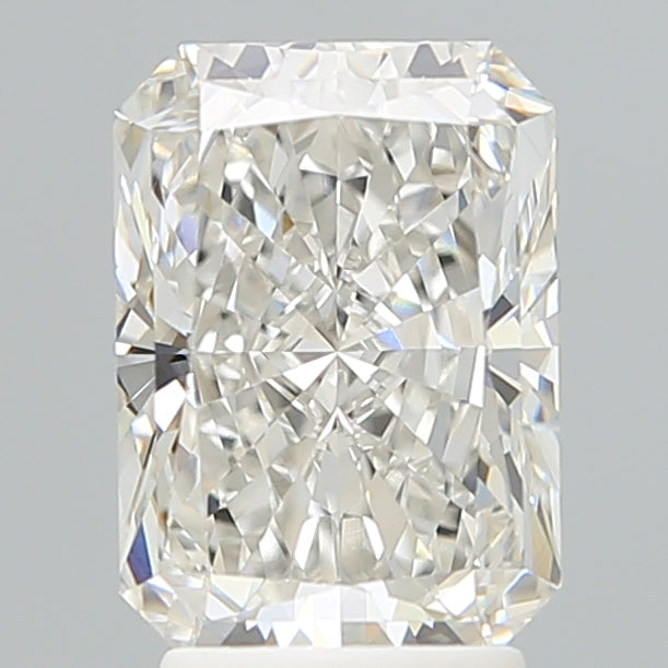 3.14 Carat Radiant Shaped, Ideal Cut, G Color, VVS2 Clarity, IGI Certified Lab Grown Diamond