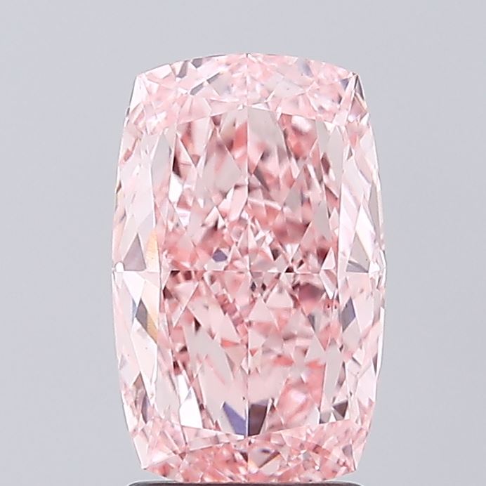 2.70 Carat Cushion Shaped, Ideal Cut, VS1 Clarity, IGI Certified Lab Grown Diamond