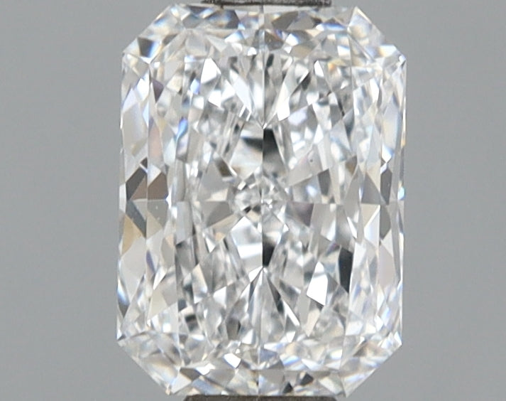 1.01 Carat Radiant Shaped, Excellent Cut, D Color, VVS2 Clarity, IGI Certified Lab Grown Diamond