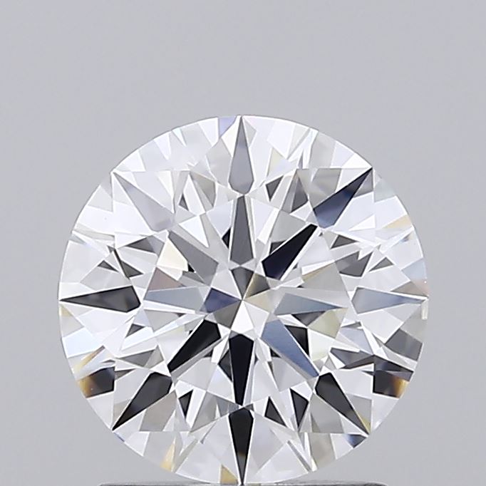 1.56 Carat Round Shaped, Ideal Cut, D Color, VVS2 Clarity, IGI Certified Lab Grown Diamond