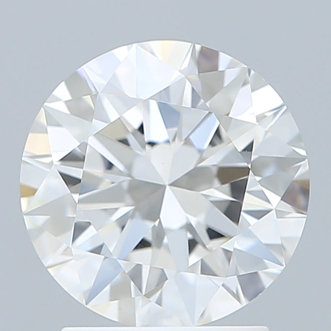 2.19 Carat Round Shaped, Excellent Cut, F Color, VVS2 Clarity, IGI Certified Lab Grown Diamond
